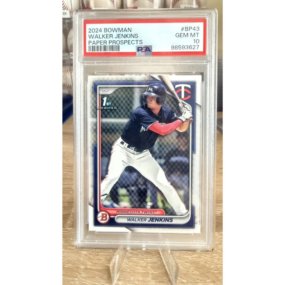 2024 Bowman - Paper Prospects Walker Jenkins #BP-43 (RC)